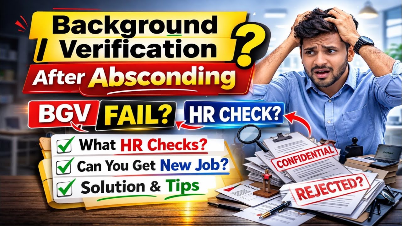 Background Verification After Absconding | Will BGV Fail? | HR Truth Explained | MNC Termination