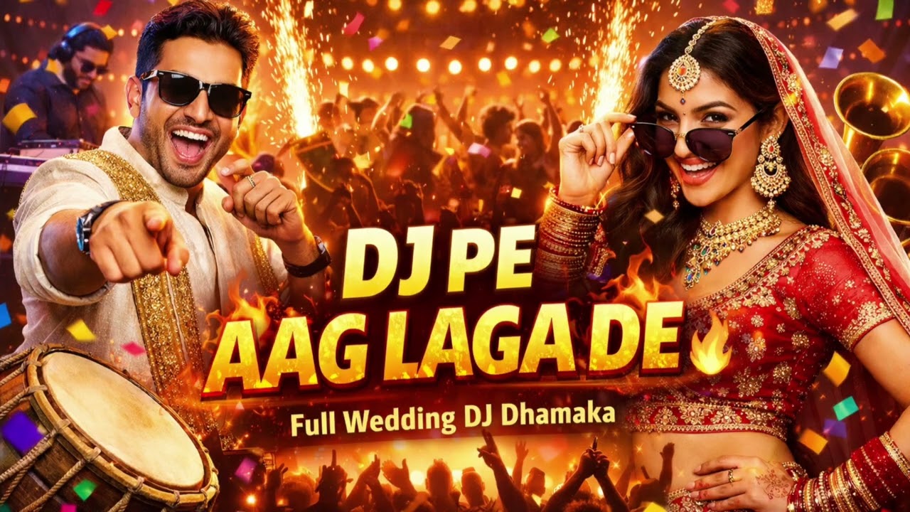 Soniye Ni Tera Jhumka dj pe aag laga de - Wedding Dance 2026 | New DJ Remix Love Song 2026