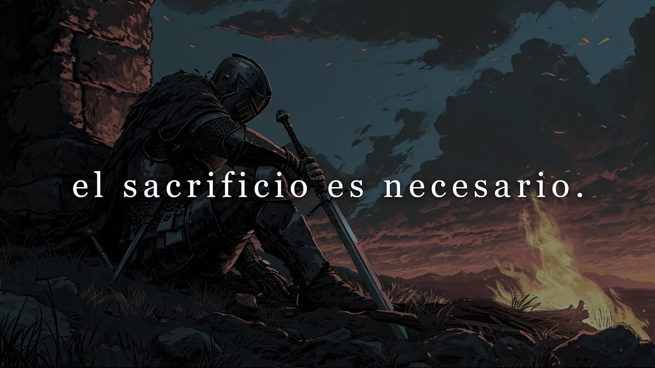 el sacrificio es necesario.