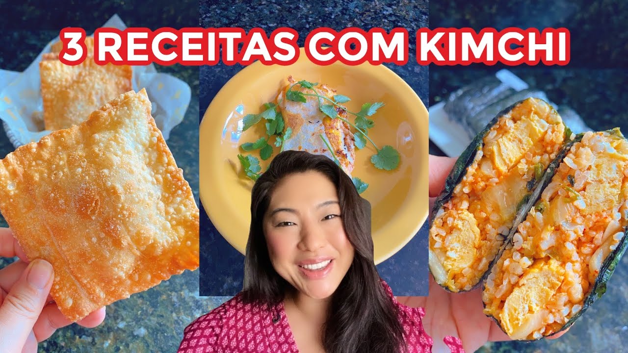 The Winner of the 2021 Korean Food Video Contest- 3 RECEITAS COM KIMCHI