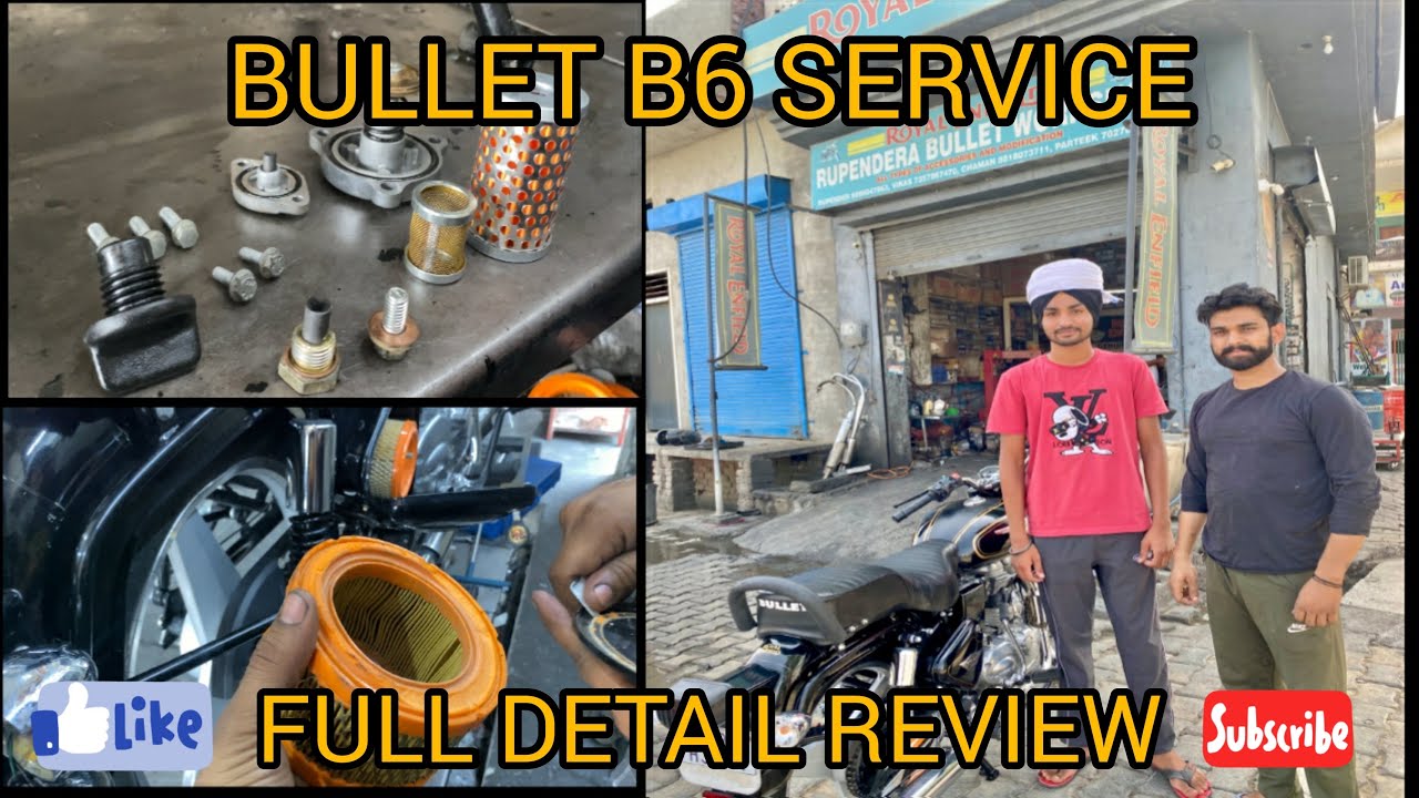 Royal Enfield bs6 2022 service full detail in hindi | Royal Enfield 1st service |बुल्लेट सर्विस करे