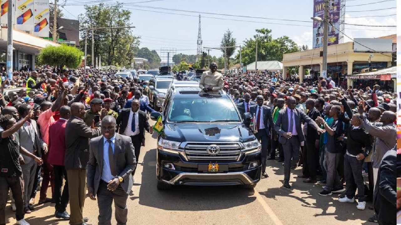 Live: President Ruto,Dp Gachagua Olympic Games Kenya Team reception, Eldoret International Airport.