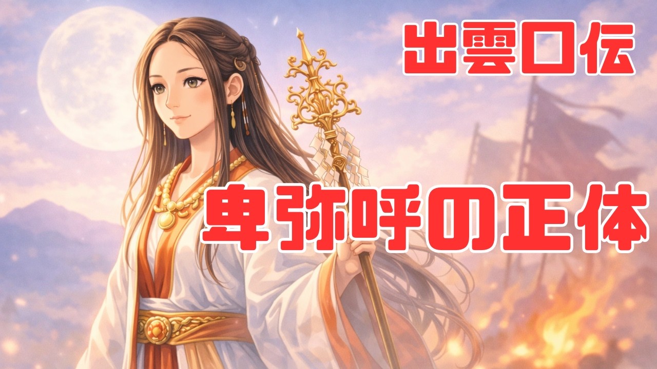 卑弥呼の正体は豊玉姫だった？出雲口伝と記紀が重なり合う“物部東征”の真実【出雲口伝】