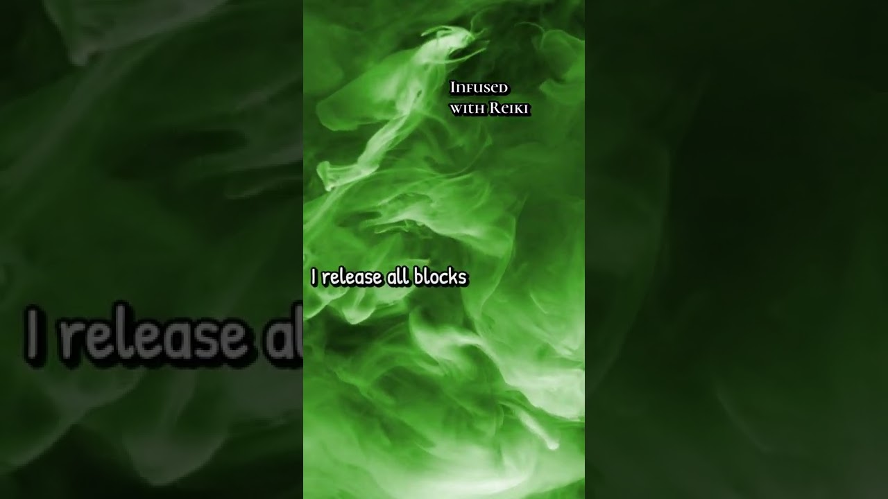 Reiki to cleanse your aura. Positive affirmations 