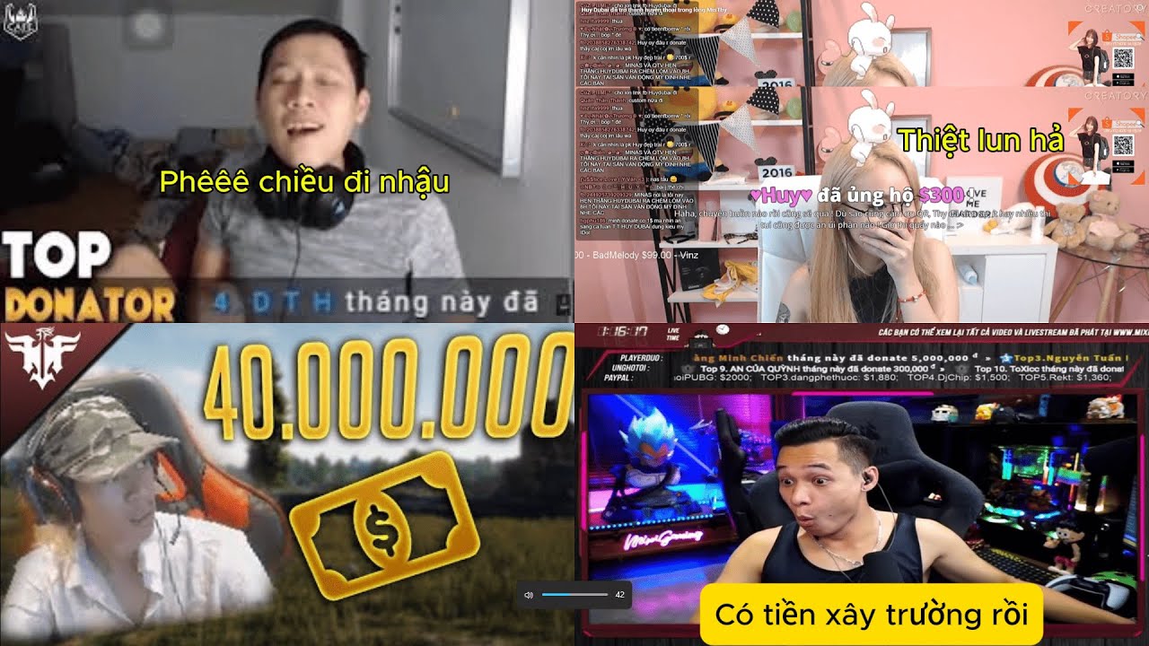 TOP Donate KHỦNG mà Streamer VN bất ngờ nhận được