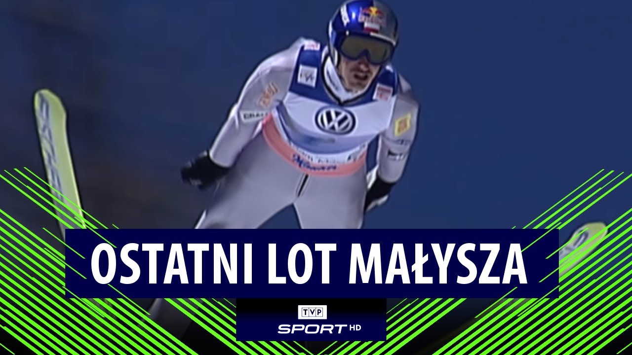OSTATNI SKOK ADAMA MAŁYSZA W PLANICY. RETRO TVP