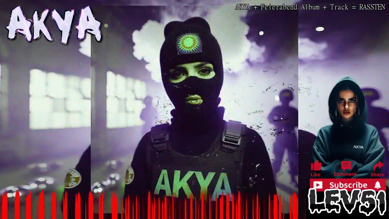 AKYA - Feierabend - Mixtape : FemaleMc Deutschrap Underground Drill Trap ᚡ