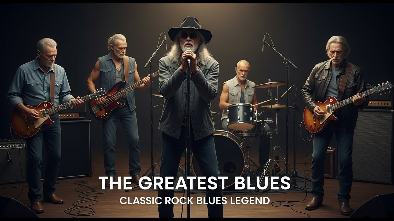 Jimi Hendrix, Eric Clapton, ZZ Top, Stevie Ray Vaughan Inspired Pure Soul Classic Rock Blues