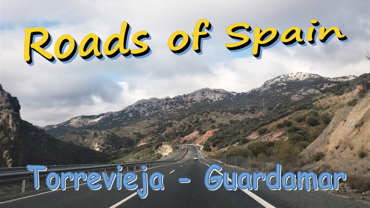 Torrevieja - Guardamar del Segura. Roads 🚗 of Spain 🇪🇸 / Carreteras de España 🇪🇸. 