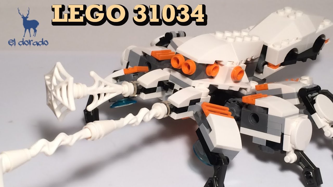 LEGO CREATOR 3-в-1 31034 Тарантул - Альтернативная сборка FutureFlyer - Скоростная сборка ConstructionToy /eldorado
