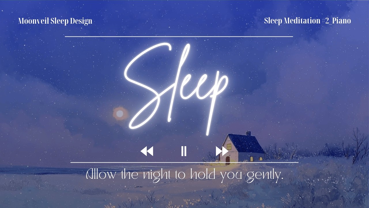 Allow the night to hold you gently.
