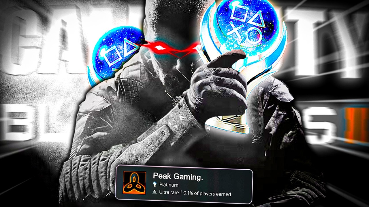 Black Ops 2 Has The Most Peak Platinum Trophy Ever.