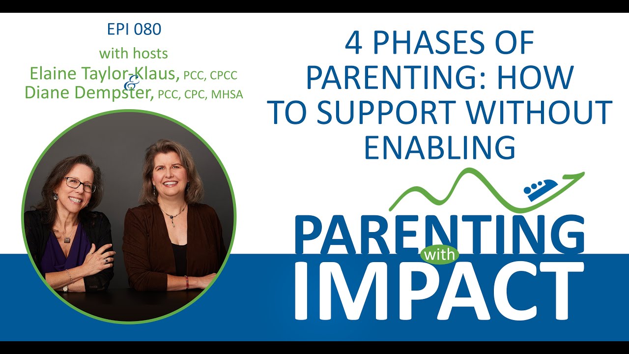 Ep 080: 4 Phases of Parenting: How to Support Without Enabling