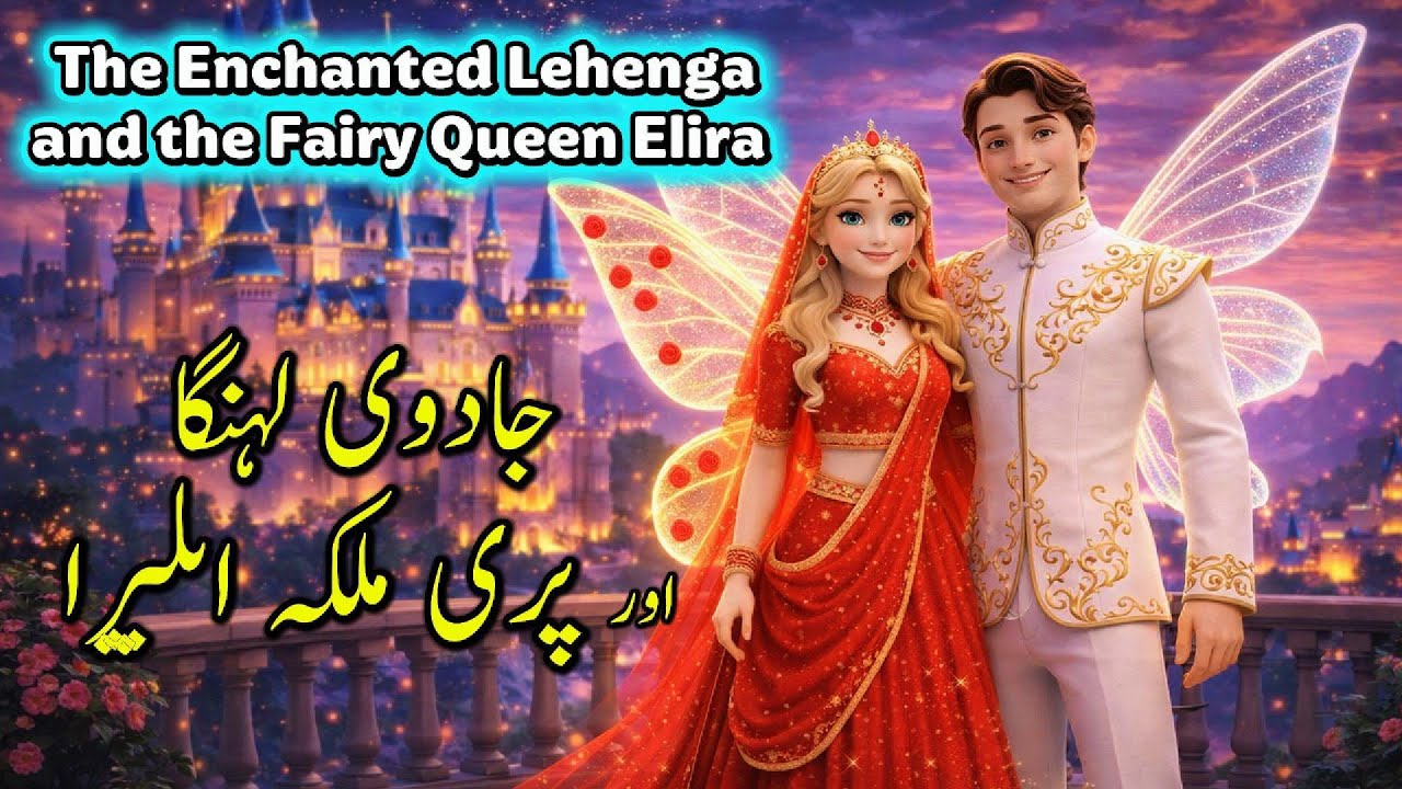The Enchanted Lehenga | Fairytale wedding dress | Urdu hindi princess story | Fairytale wedding