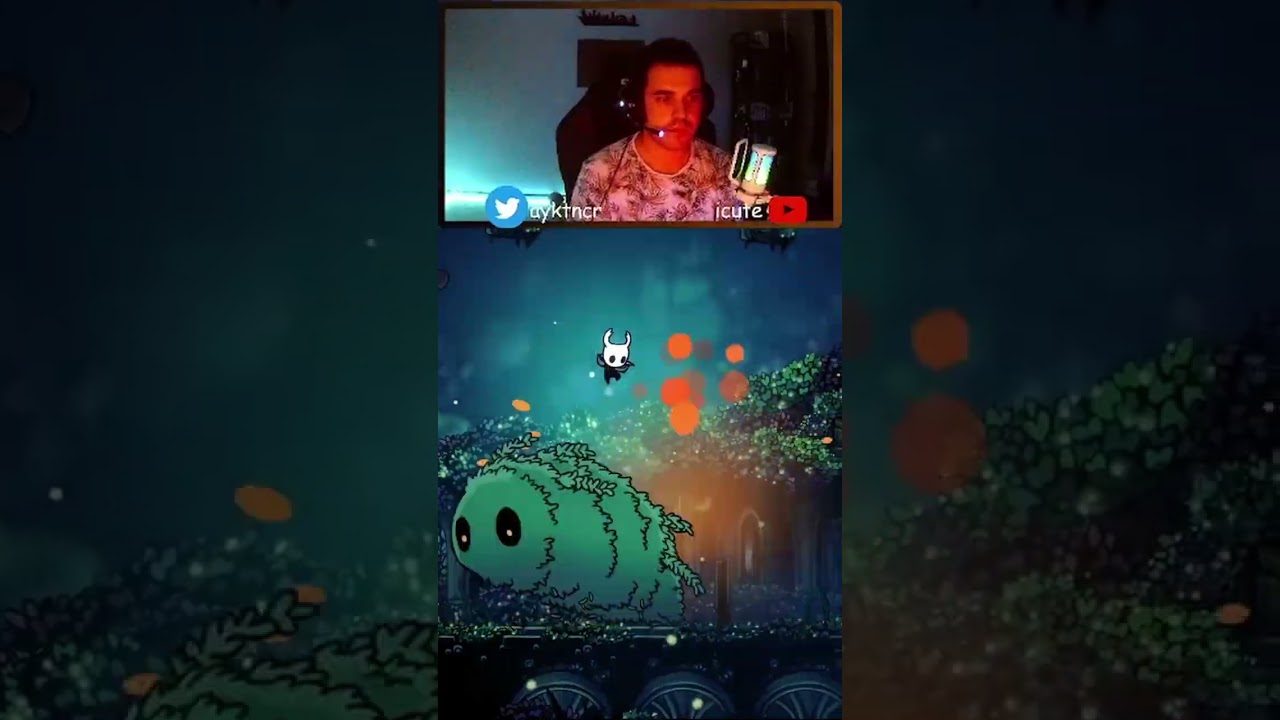 Hollow Knight hi&ccedil; zor değil.... #twitch #kick #shorts #reels #fyp #keşfet #icute #hollowknight