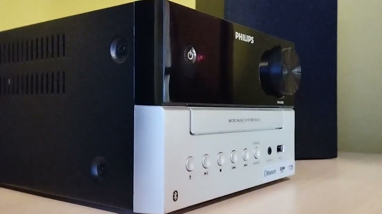 sprzęt audio recenzja mini wieży firmy Philips