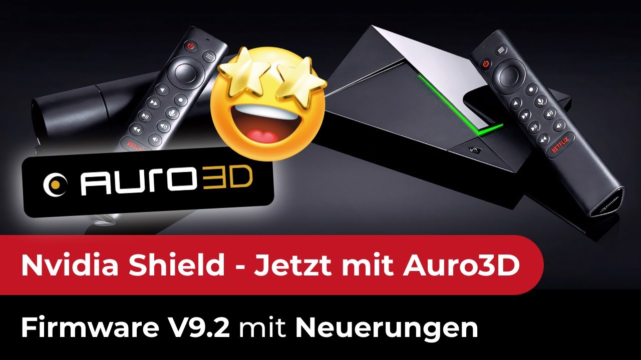 Endlich da. SoftwareUpdate nVidia Shield 9.2 unter anderem für Auro3D Wiedergabe mit 48 & 96kHz da.