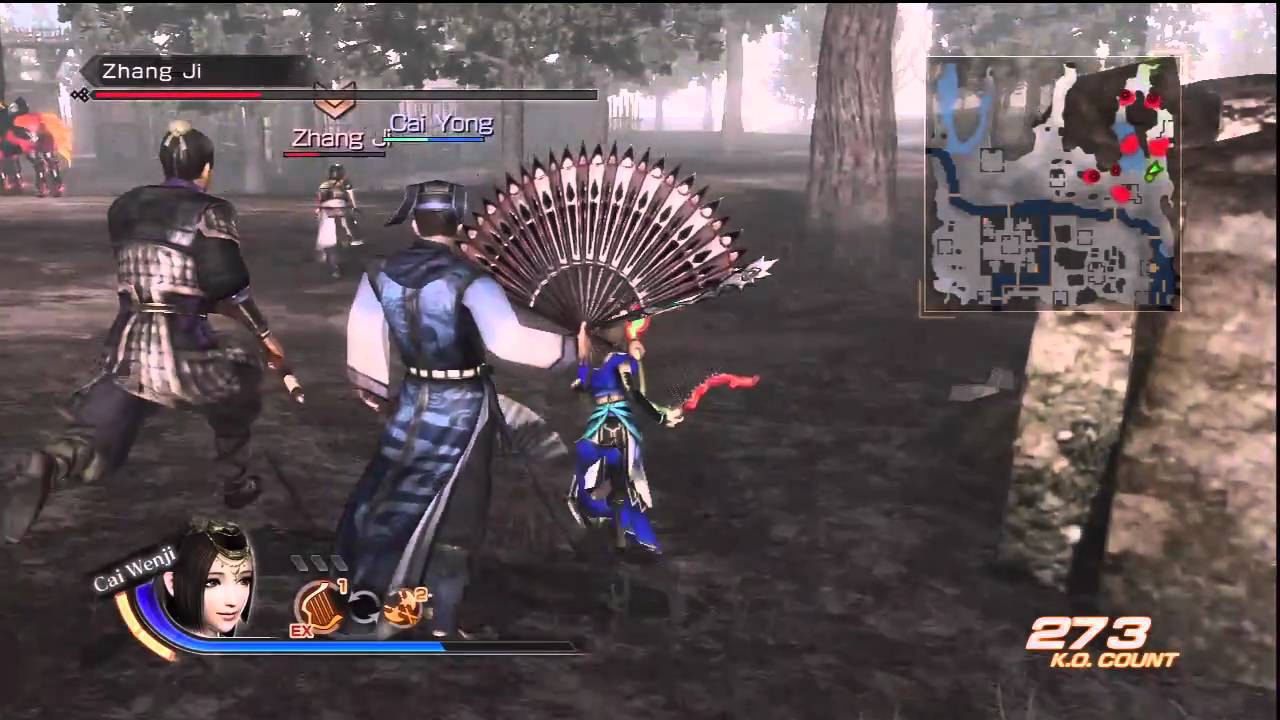 Cai Wenji Legendary Battle 1 Hard Wei Conquest Gameplay Video Dynasty Warriors 7 PS3
