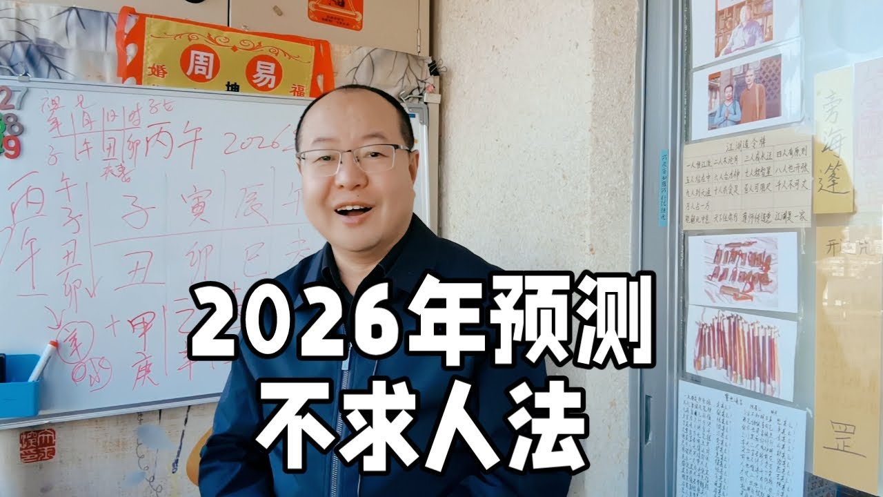 2026年预测不求人的方法