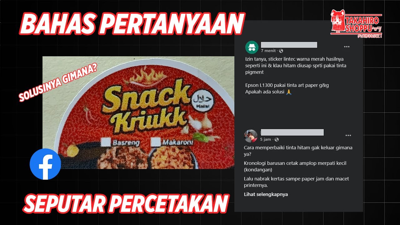 BAHAS PERTANYAAN SEPUTAR PERCETAKAN❗  (MUNGKIN KAMU PERNAH MENGALAMI JUGA)