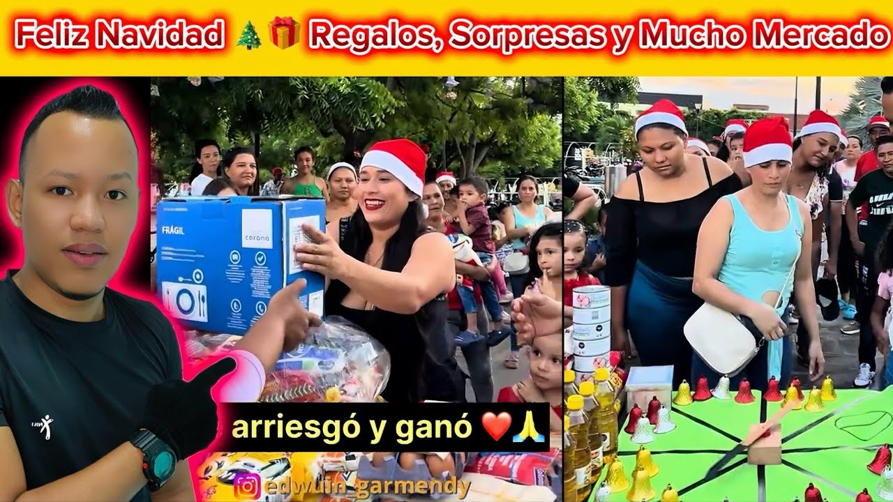 Feliz Navidad 🎄🎁 Regalos, Sorpresas y Mucho Mercado❤️