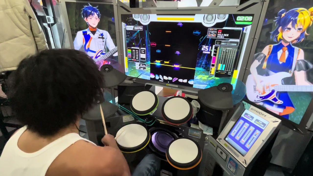 【GITADORA】WILD RIDE[DRUM EXTREME]プレイ動画
