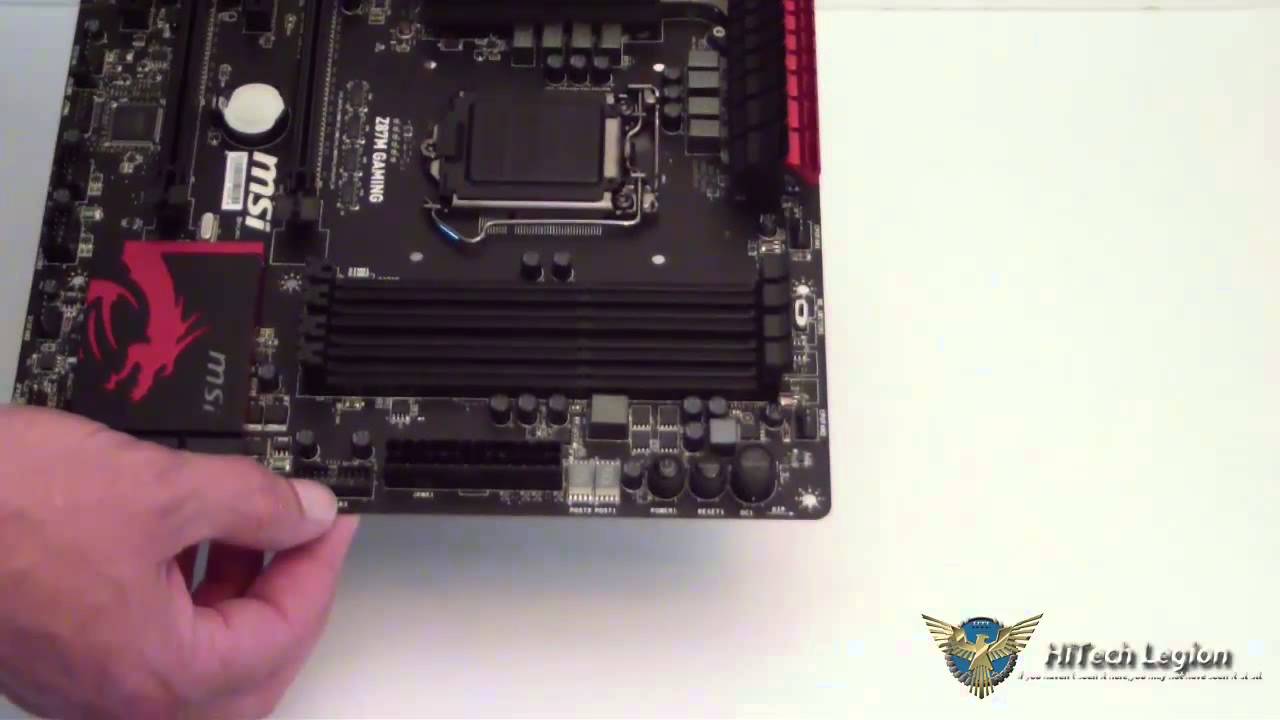MSI Z87M Gaming Motherboard Unboxing and Overview