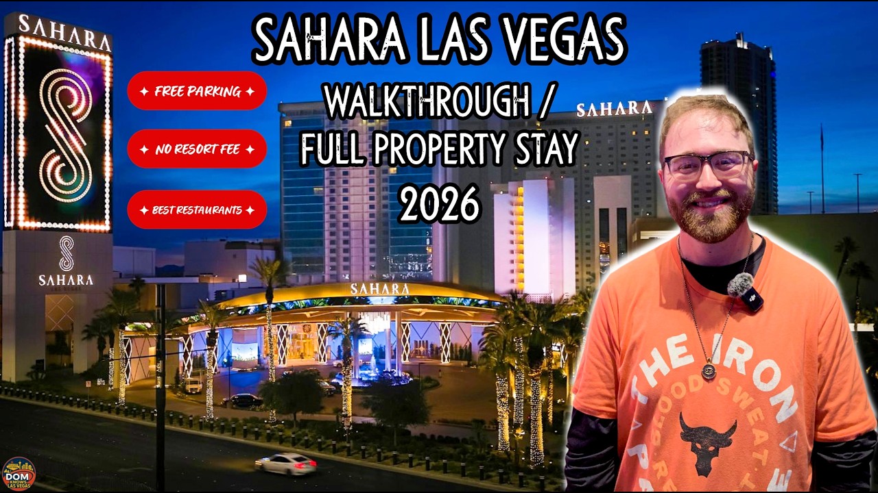 Полный обзор отеля Sahara Las Vegas на 2026 год + отзывы о ресторанах и обзор номеров (отель расп...