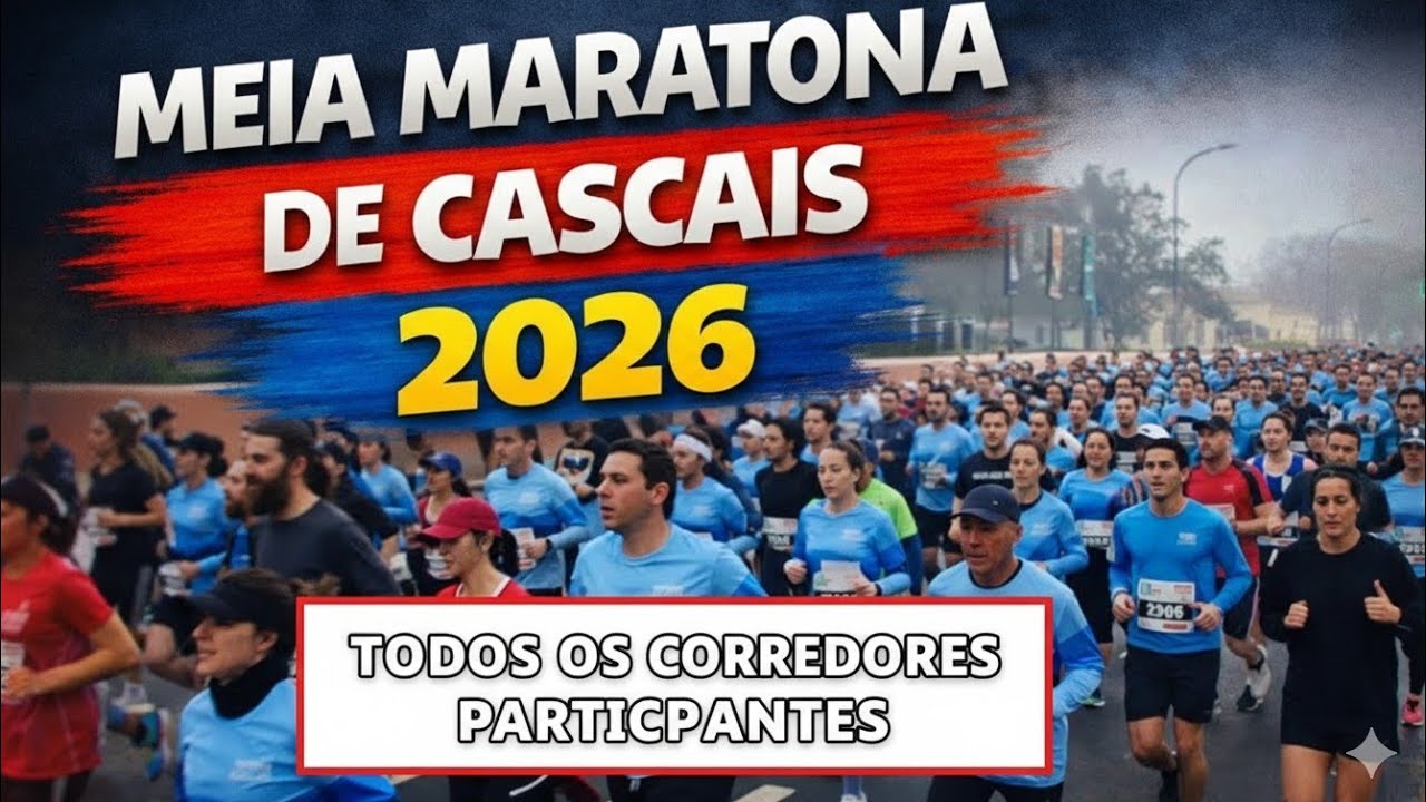 Todos os Atletas, Todos os Ritmos dos 5 kms, 10 kms e Meia Maratona | Meia Maratona de Cascais 2026
