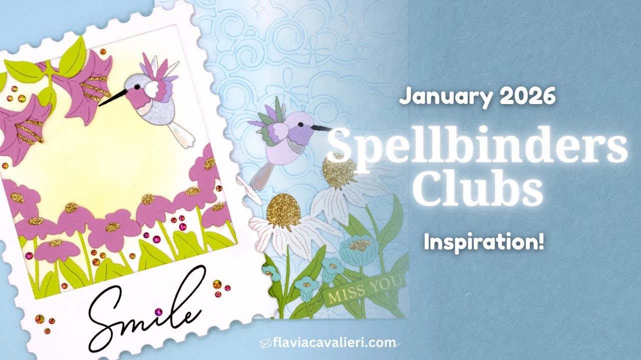 Spellbinders January 2026 Clubs Inspiration!