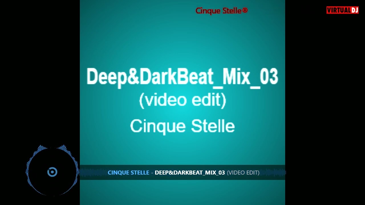 Cinque Stelle &ndash; Deep & DarkBeat Mix 03 | Progressive House & Melodic Techno Journey