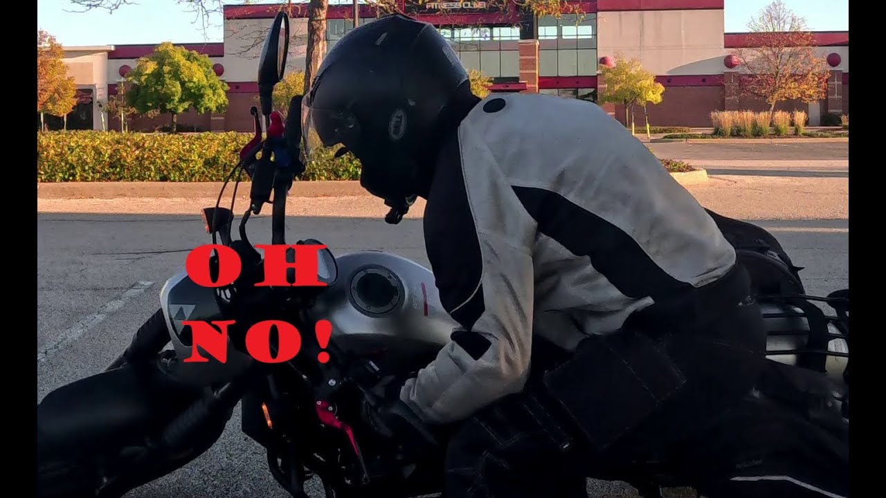 how to pick up a motorcycle