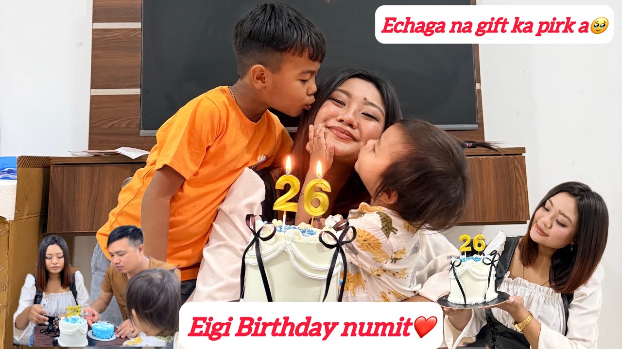 Eigi Birthday gi vlog macha ama🥰 Hanure matamse khnghwde🥹❤️