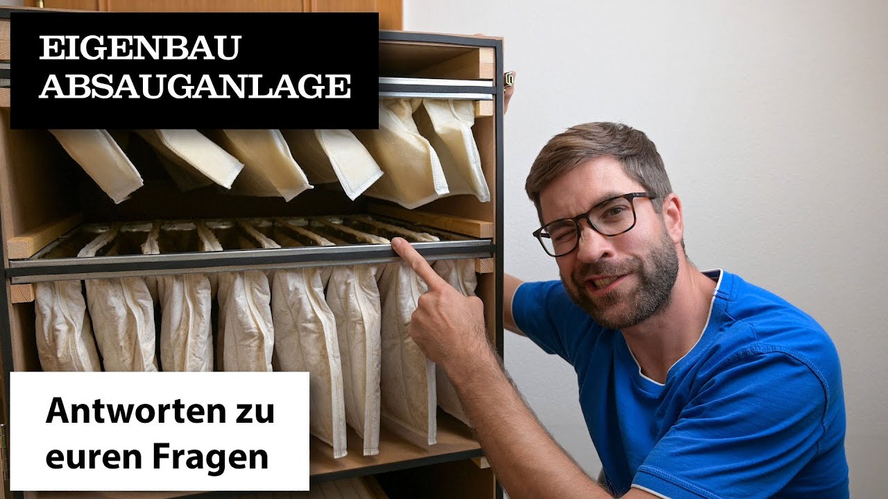 Eigenbau CO2 Laser Absauganlage - Antworten zu euren Fragen