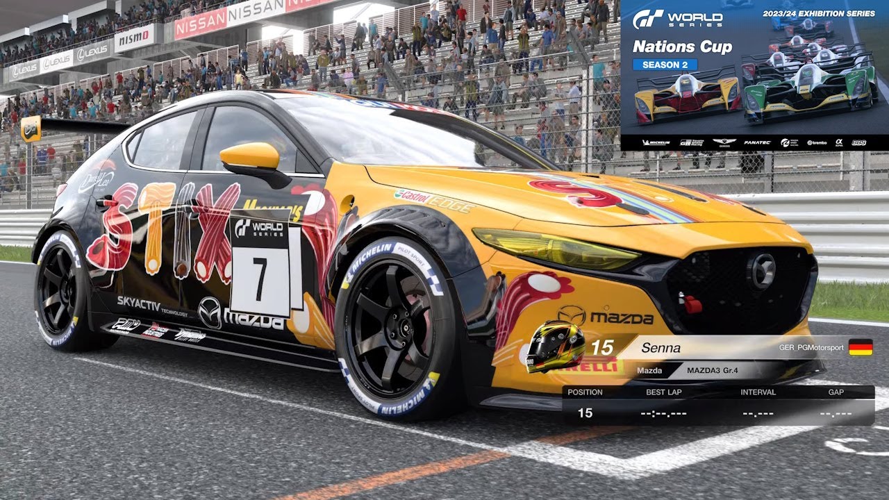 Gran Turismo 7 | GTWS Nations Cup | 2023-24 Exhibition Series | Season 2 - Round 2 | Onboard