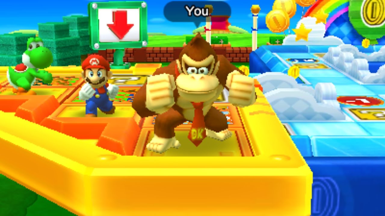 Map 1 (Balloon Bash) - Mario Party: Star Rush