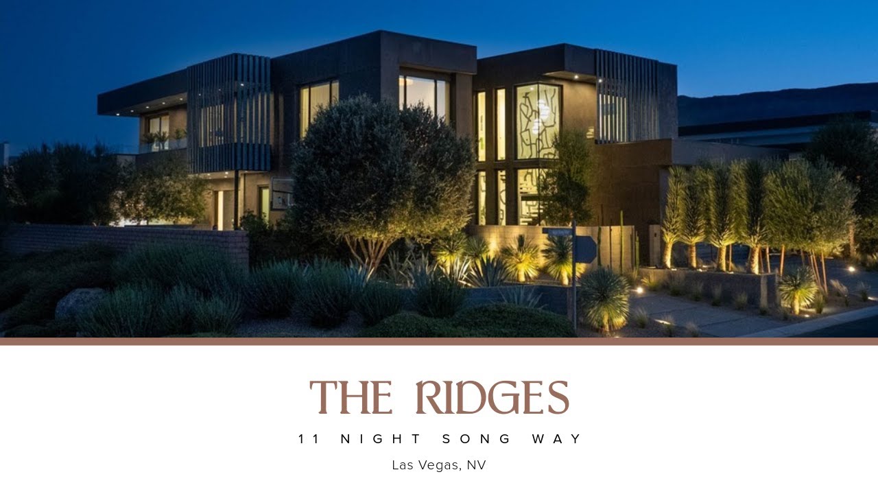 11 Night Song Way | The Ridges, Summerlin | IS LUXURY