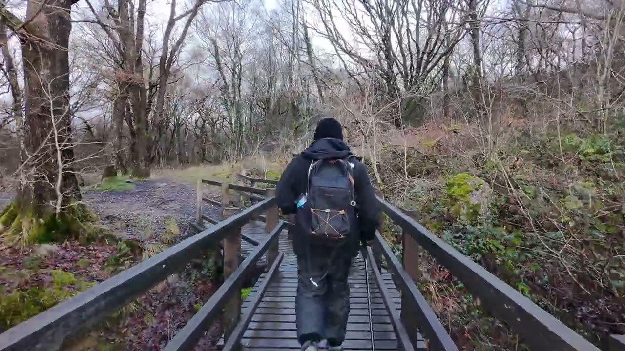 Hiking The Four Falls Trail Brecon Beacons 4K