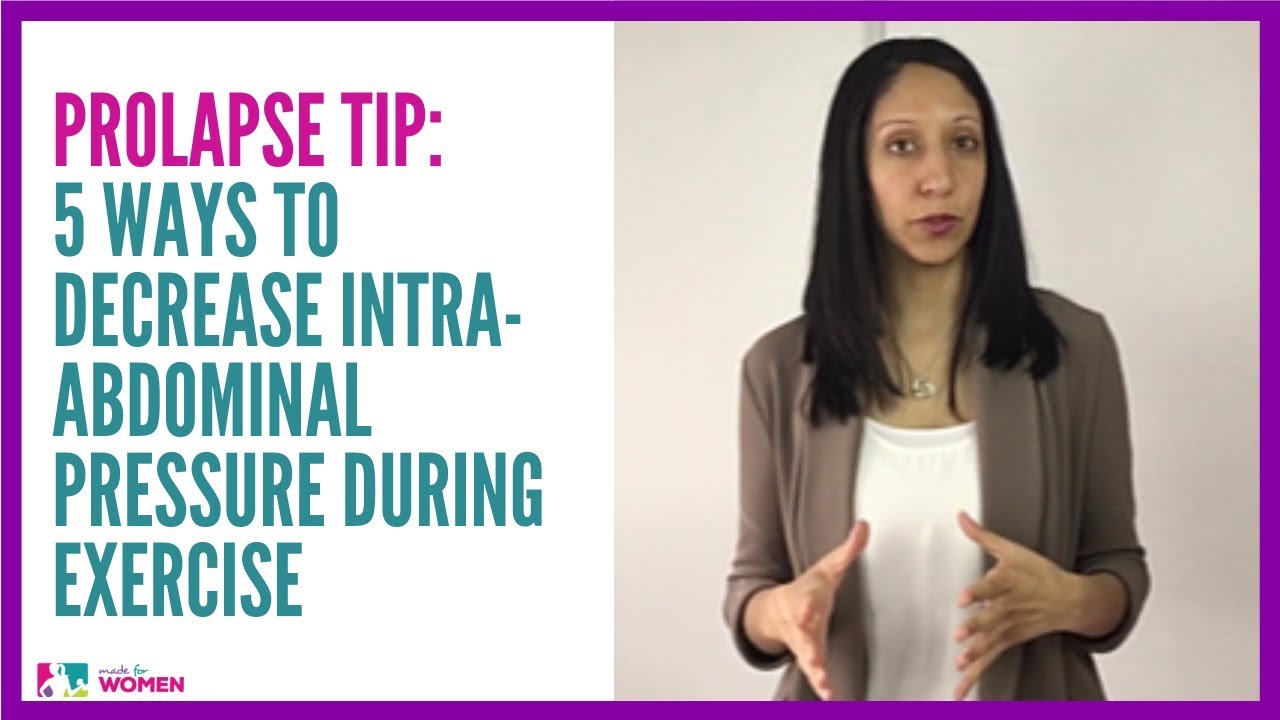 Exercising with Prolapse: Made for Women Workouts -