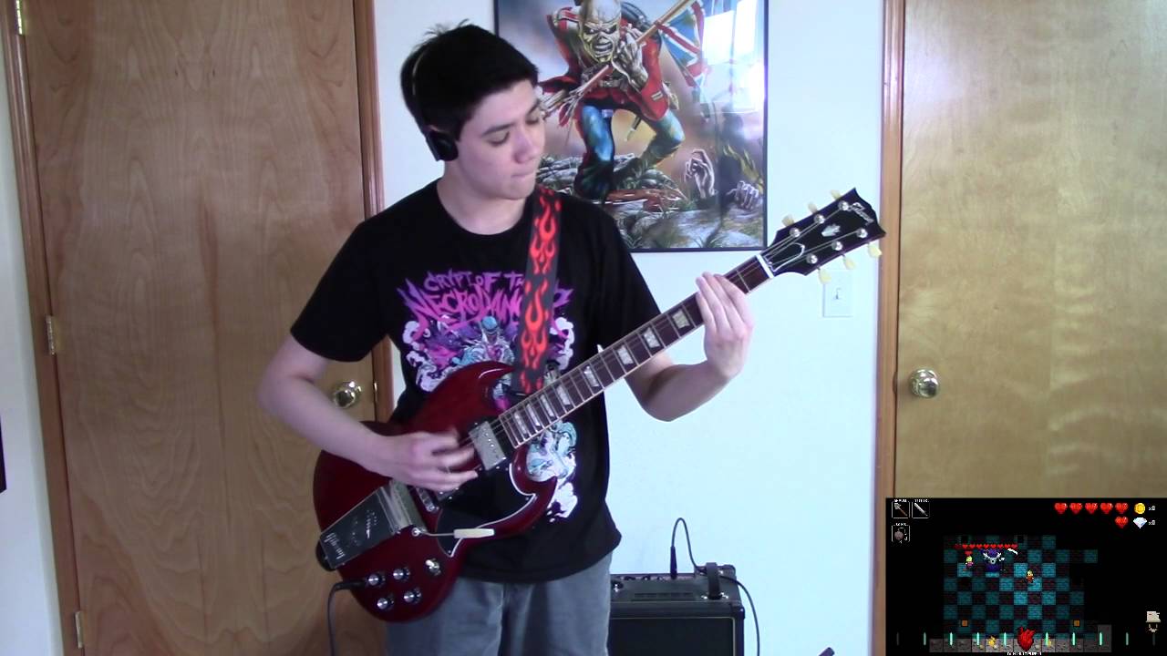 Metalmancy (Death Metal) - Crypt Of The Necrodancer (Guitar Cover)