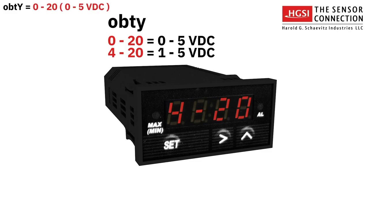 How to Program the PMD2XT series gauge 0-5V Analog Output