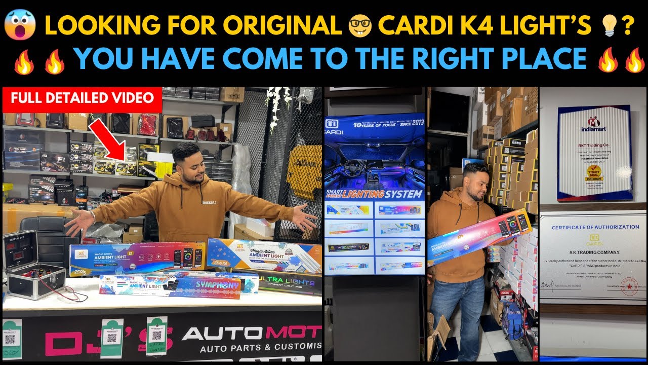 Get Original Authentic 😍Cardi Products ✅DJ'S AUTOMOTIVE ! ✅ Authorised Distributor #cardi #lights
