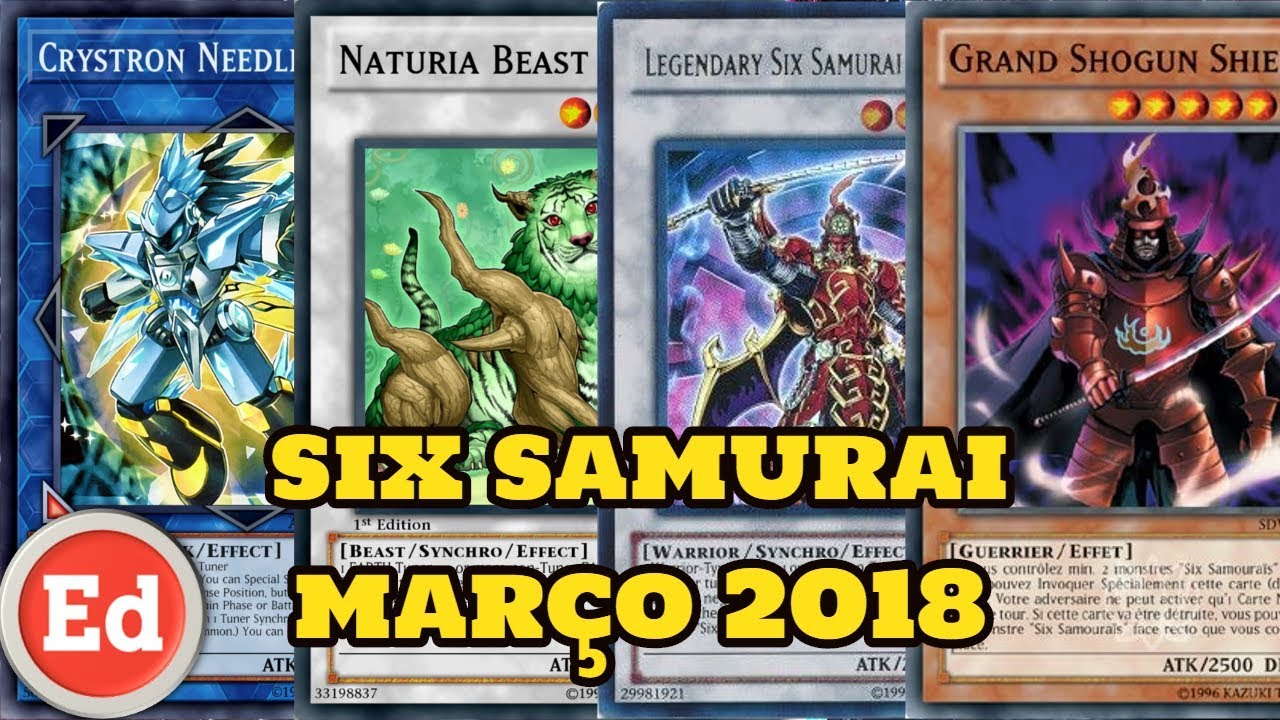 Deck Six Samurai MARCH/MARZO/MARÇO 2018