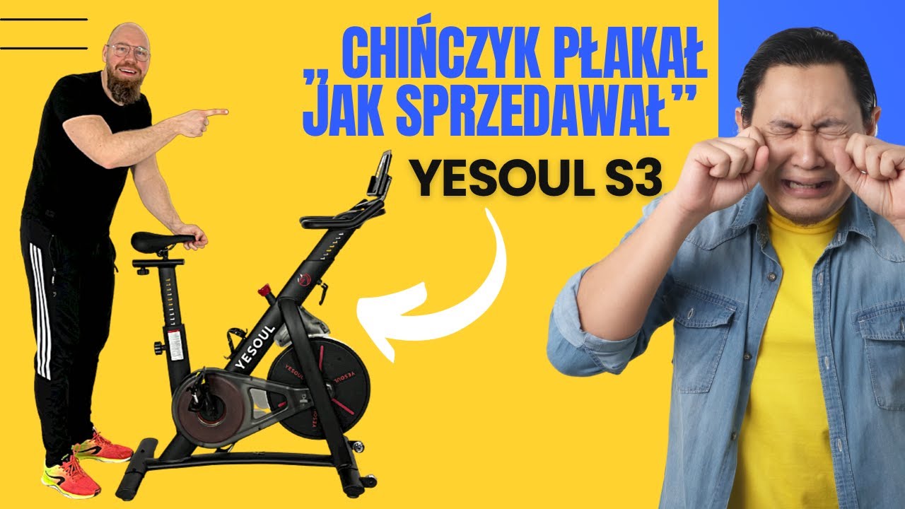 Yesoul S3 - CHIŃCZYK PŁAKAŁ JAK SPRZEDAWAŁ - RECENZJA