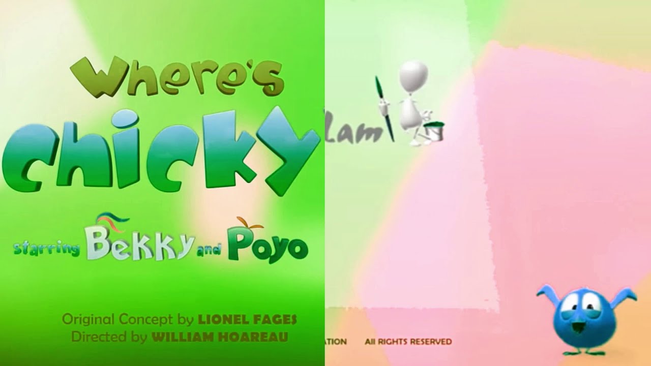 Where's Chicky Intro Vs Where's Chicky Outro (Sponsored by Preview2 Effects | Nazareno Family Studio