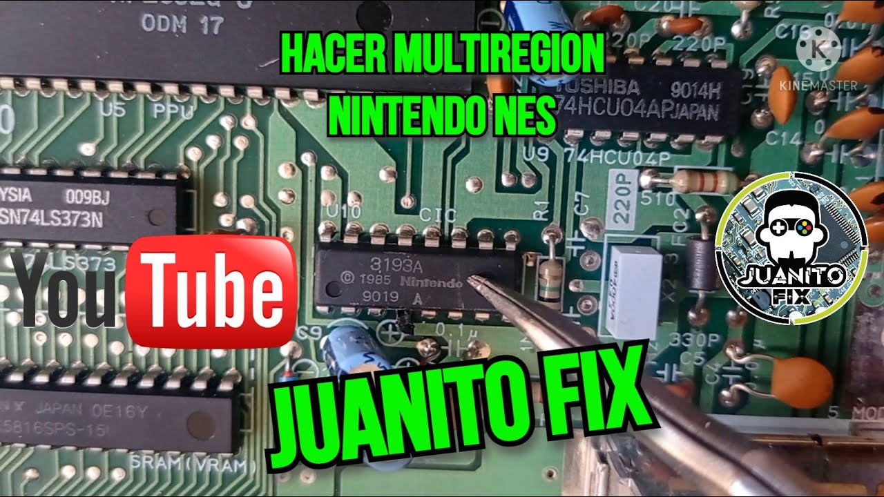 Hacer multiregión a Nintendo NES / Make NES all region compatible