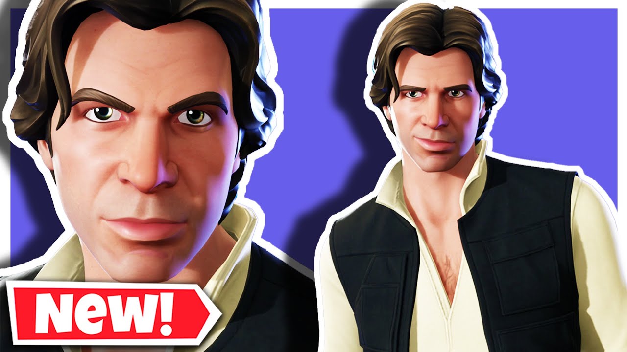 Fortnite Han Solo Skin (PS5 Gameplay)