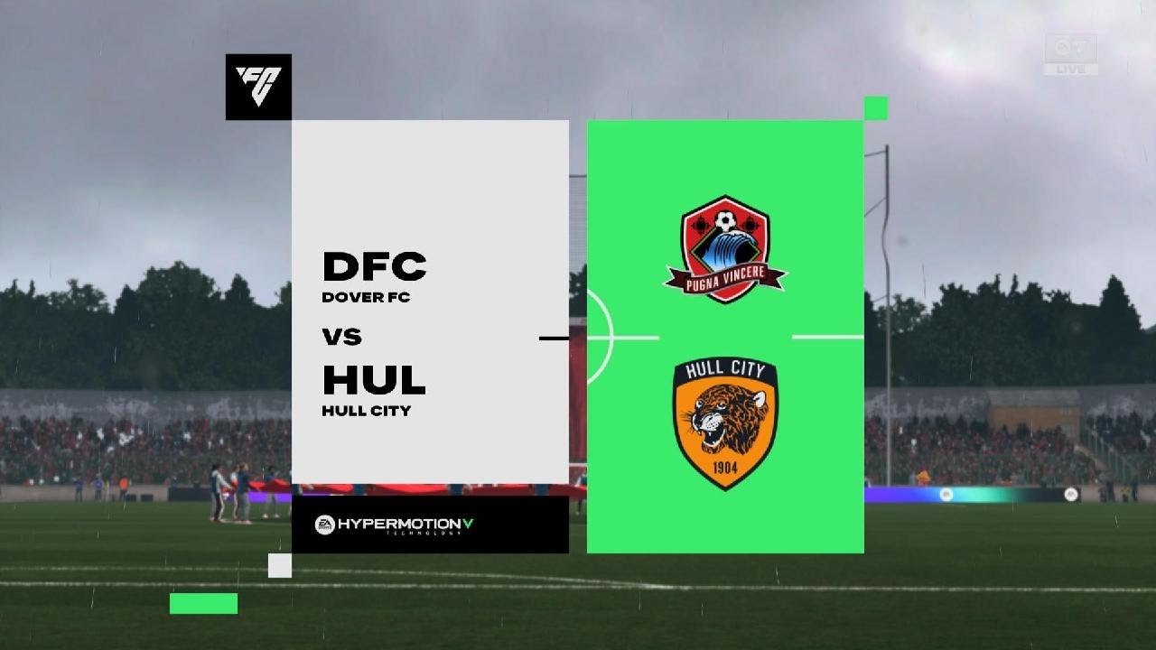 FC 26 FA Emirates Cup 28/29 Round 3 Dover FC vs Hull City FC