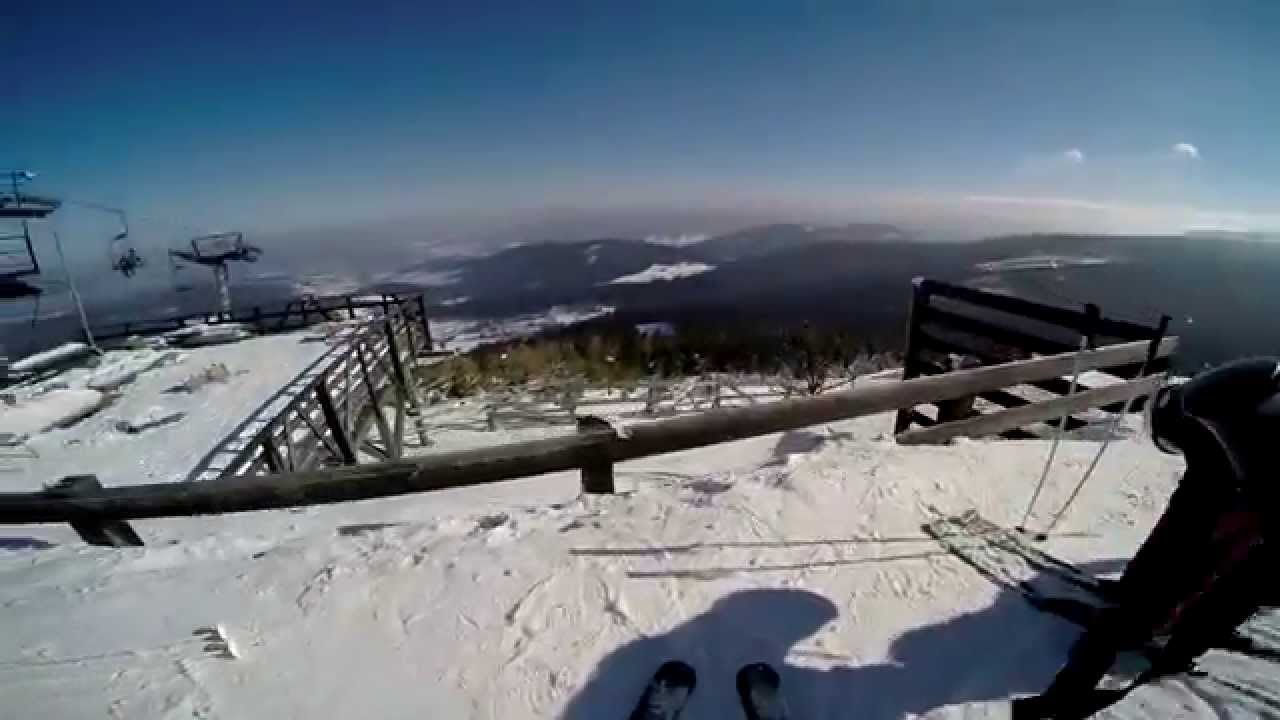 Czarna Góra 02.2015 - Trasa B do C