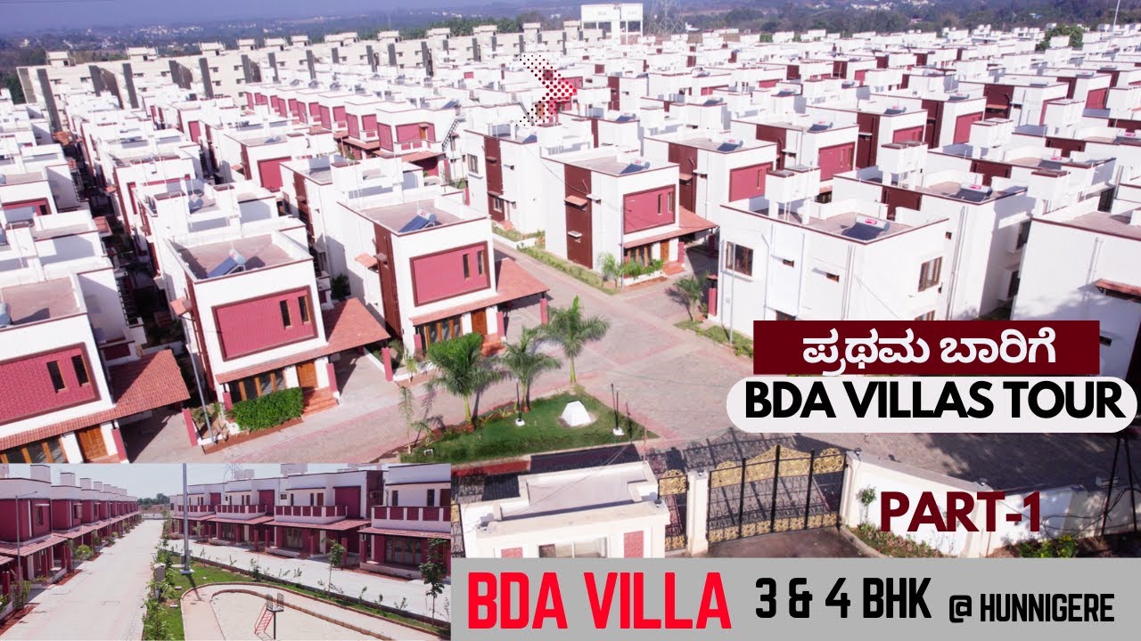 BDA puneeth rajkumar housing complex (villa Hunnigere project)  | Full video on BDA Villa | Flat |